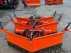 Schneeschild 2.0 m Schneepflug Radlader Euroaufnahme KINGWAY