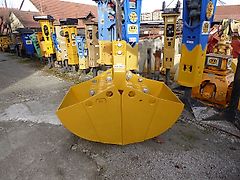 Liebherr - Greifer/Greifer-Unterteil GM 8/GM 10, SB=800mm - Schnittbreite ca. 800mm - Öffnungsweite ca. 1500mm - Bagger: 13t-24t