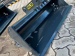 NLB Grabenräumschaufel MS01 Minibagger Radlader Schnellwechsler