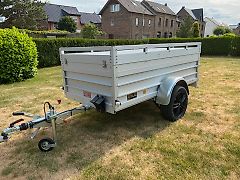 Koch ALU Anhänger -felge Tieflader Edition 35" mit Deckel 1300kg