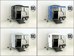 Cheval Liberte Pferdeanhänger Touring One 1,5er|Pullman-Fahrwerk|