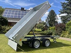 Saris Heckkipper 2700kg K1 306x184 cm E-Pumpe Kipper Anhänger