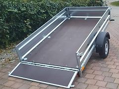 Neptun Hobby Anhänger 750 kg Kippbar inkl. Stützrad Multi