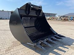 Gitter- Sieblöffel 1.400mm OQ70/55 18-24to. NEU LAGERWARE!