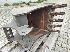 Tieflöffel für MS03 Aufnahme, 600mm Schnittbreite Zähne