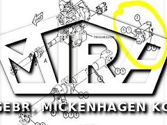 Caterpillar 966 MXE / Kardanwelle hinten