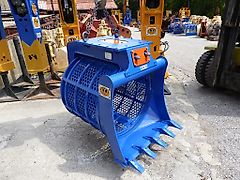 Trevi - Löffel / Sieb-Löffel hydraulisch BVR 09 - Gesamtbreite ca. 900 mm - Bagger: 7t-14t