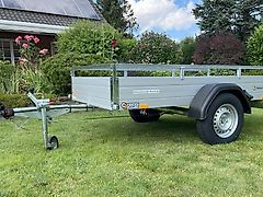 Saris 1350 kg Anhänger Tieflader Kastenanhänger Gebremst Anhänger