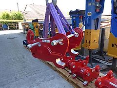 Lehnhoff - Schnellwechsler mechanisch MS 10-3 , System - Bagger: Volvo ECR145 - Bagger-Identmaße: 65-260-395-261-65 - Bagger: 10t-20t