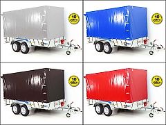 Koch Anhänger mit Plane 150x350cm 2600kg|Typ 8.26|Hochplane 180cm