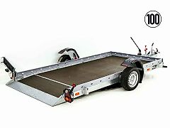 vezeko Smartanhänger 180x347cm 1,8t|Lochblech Seitenwände