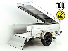 Koch Deckelanhänger "CROSSLINE" 125x250cm 1300kg|Höhe 65cm| Alubo