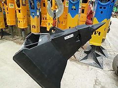 ALLGEM. / UNIVERSELL - Reiß-Zahn/ Aufreiß-Zahn 16/25 gerade Ausführung - Nutzlänge ca. 1200 mm - Gebohrt für: IND 1200 / IND 2000 / IND 3000 / TRE PMG 20 - Aufnahme Bagger für Adapterplatte zum Schrauben - Bagger: 16t-25t