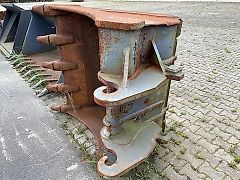 Tieflöffel CW40 Aufnahme, 1400mm Schnittbreite, Zähne