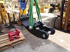 Lehnhoff - SW-Adapter SW 10 - für Greiferaufnahme - SW-Identmaße oben: 70-400 - für Greiferaufnahme unten/vorne Ident-Maße: 60-118/245 - Bagger: 10t-20t