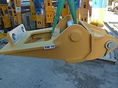 Lehnhoff - SW-Adapter SW 10 - für Greiferaufnahme - SW-Identmaße oben: 70-400 - für Greiferaufnahme unten/vorne Ident-Maße: 60-120 - Bagger: 10t-20t