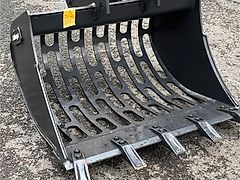 Sieblöffel Bagger MS03 SW03 Radlog Symlock Gitterlöffel Rädlinger