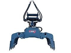 NEU 2-3to Universalgreifer (INKL MWST) MS03 125kg Sortiergreifer WUG85-3 Greifer Holzgreifer Steingreifer Minibagger Multigreifer Rotator Holzzange Zange Zweischalengreifer Abbruchgreifer DGM12 UG85-3